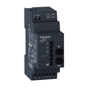 Programabilni sprejemnik - 2 releja - 24..240  V AC/DC - 2 tipki - 6 LED