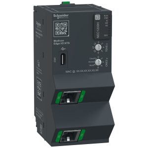 Omrežni vmesni modul, EtherNet/IP, Modbus TCP, 100 Mbps, 2x RJ45, ojačan, Modicon Edge I/O NTS