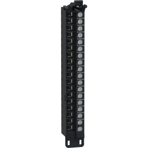 Vijačni prik. blok, 18 točk, razmak 5 mm, brez pokrova, za uporabo na visokem mod. (X), ojačan, Modicon Edge I/O NTS