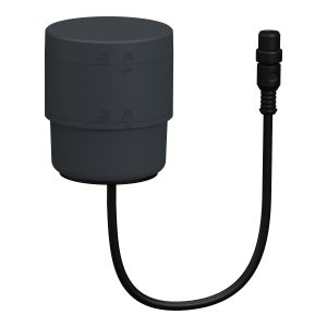 Osnovni modul, Harmony XVB7 mod. signalni semafor, Ø70 mm, osnovni modul z M12 konektorjem, adapterjem in pokrovom, siva