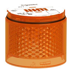 Svetlobni modul, Harmony XVB7 modularni signalni semafor, oranžna, Ø70 mm, bliskajoča svetloba, barvna leča