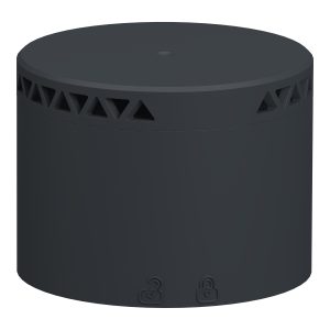 Zvočni modul, Harmony XVB7 modularni signalni semafor, Ø70 mm, 2 tona, siva